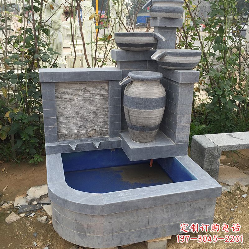 岳阳别墅喷泉 石雕喷泉