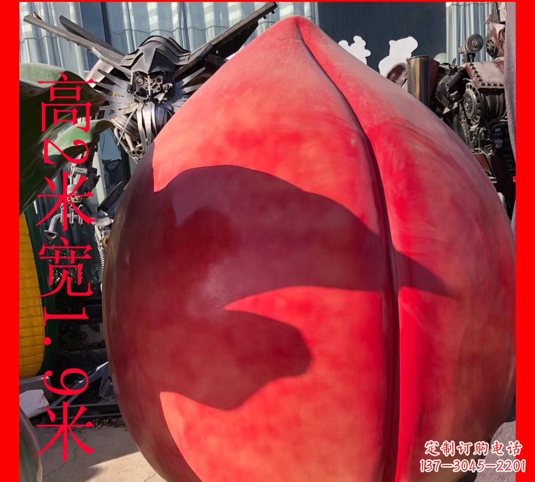 岳阳玻璃钢水果雕塑——给你一个美好的景观