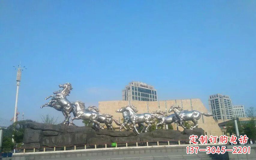 岳阳不锈钢动物雕塑精美的艺术品