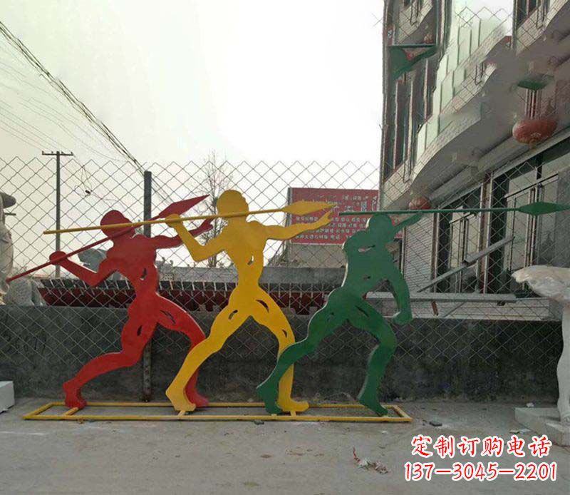 岳阳不锈钢标枪雕塑一种新兴的艺术形式