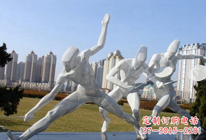 岳阳精致不锈钢羽毛球雕塑