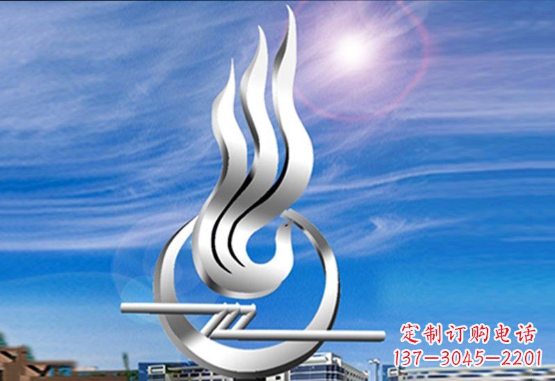 岳阳精美不锈钢凤凰雕塑
