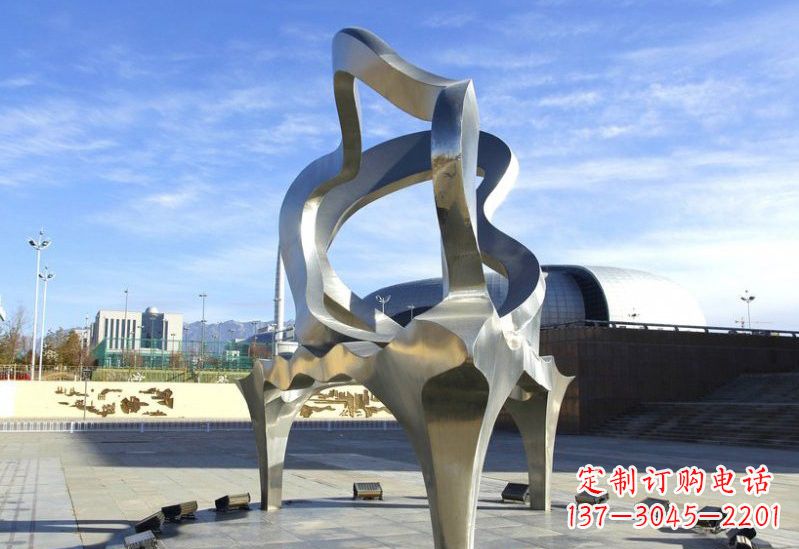 岳阳不锈钢钢琴雕塑