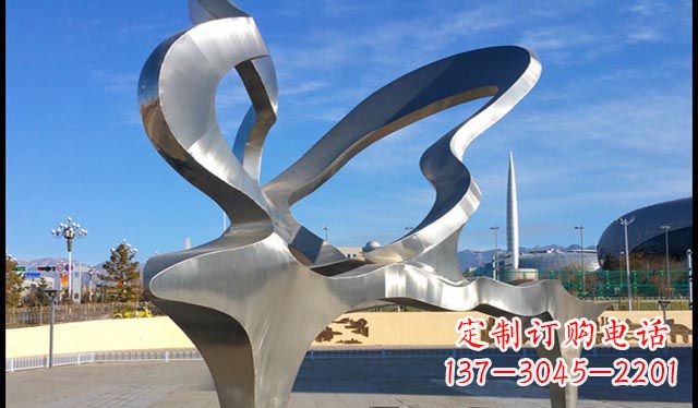 岳阳不锈钢钢琴雕塑