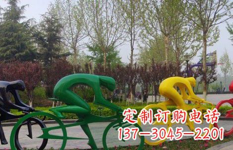 岳阳不锈钢自行车雕塑——让您的自行车更加精美