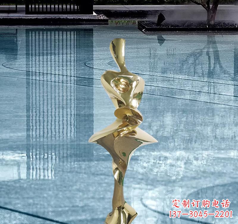 岳阳不锈钢材质的人体雕塑