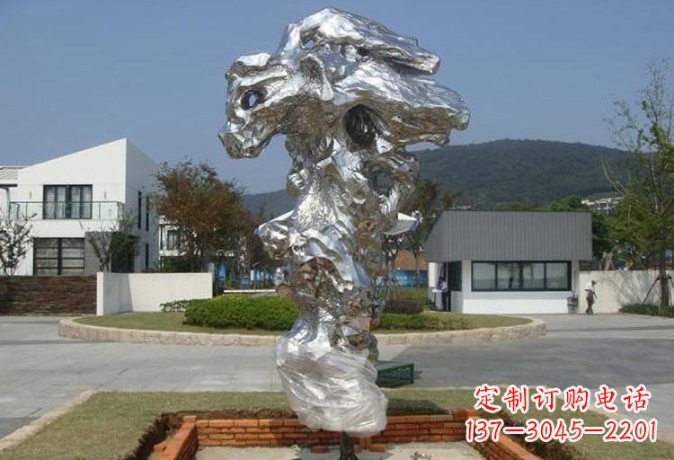 岳阳不锈钢太湖石雕塑精美绝伦