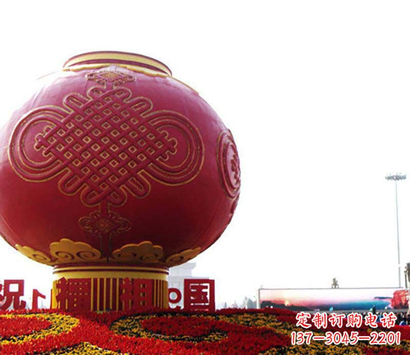 岳阳不锈钢灯笼雕塑精致与美感的完美结合