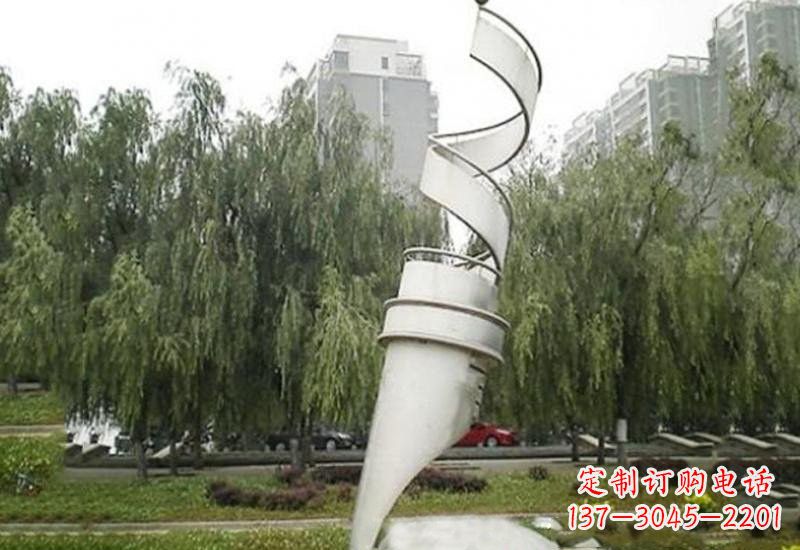 岳阳不锈钢钢笔雕塑——精致的艺术构筑