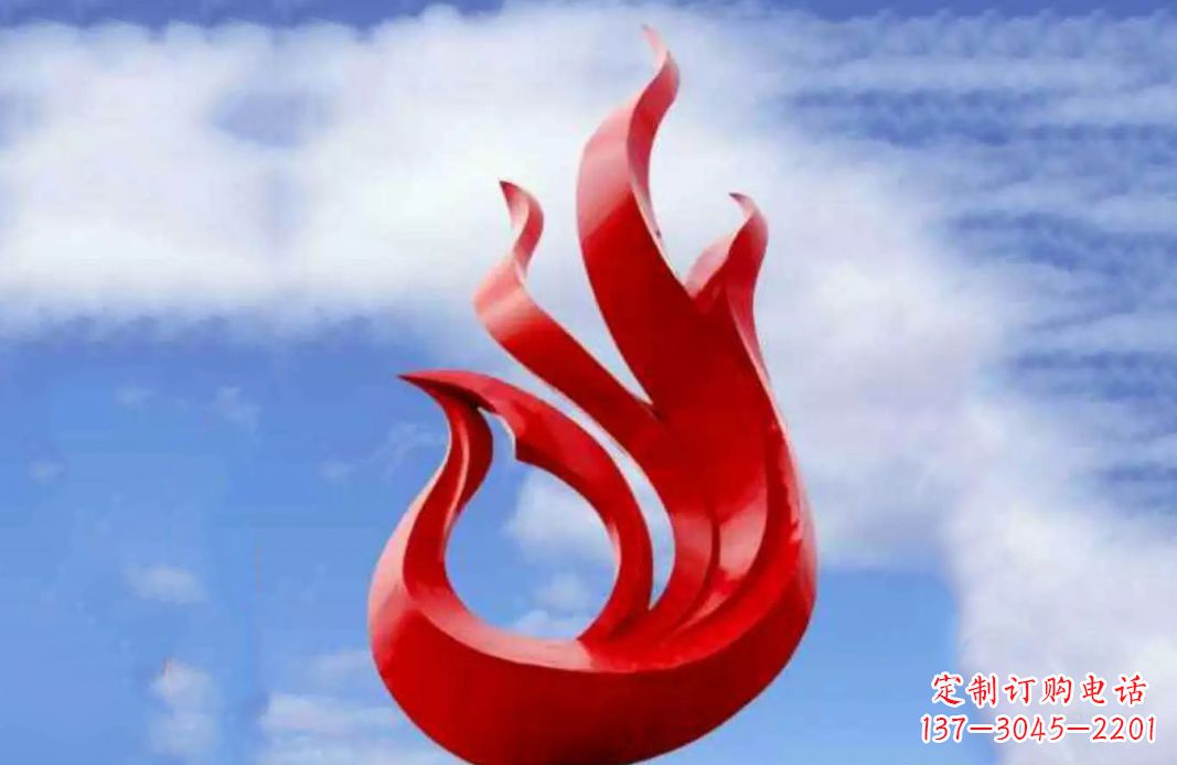 岳阳凤凰雕塑不锈钢金之美