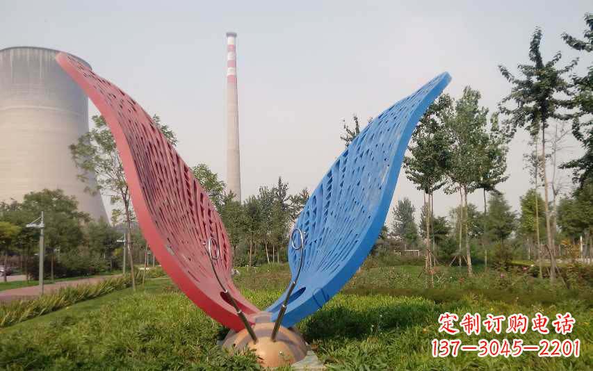 岳阳不锈钢镂空七星瓢虫雕塑