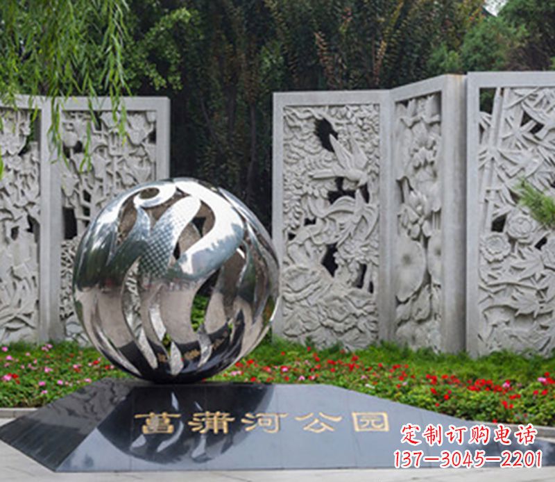 岳阳飘带雕塑不锈钢的外部装饰