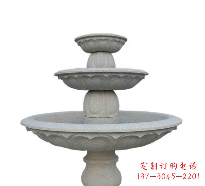 岳阳大理石多层喷泉石雕——精美而充满灵性的艺术杰作