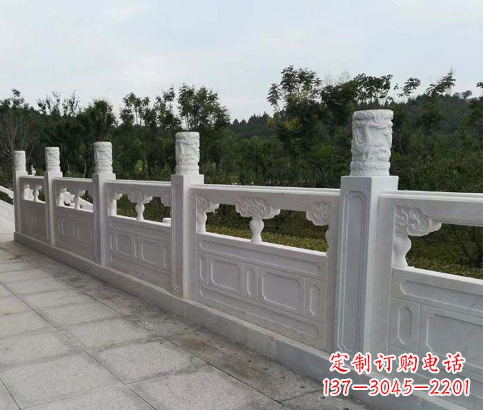 岳阳精美绝伦大理石栏板雕塑