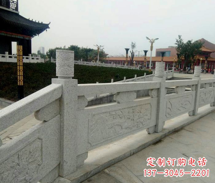 岳阳精美大理石栏板雕塑