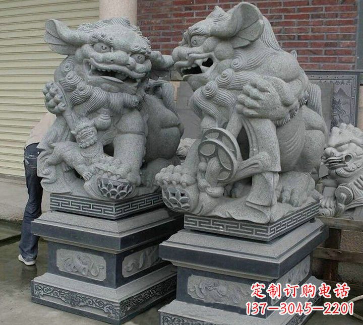 岳阳大理石狮子雕塑