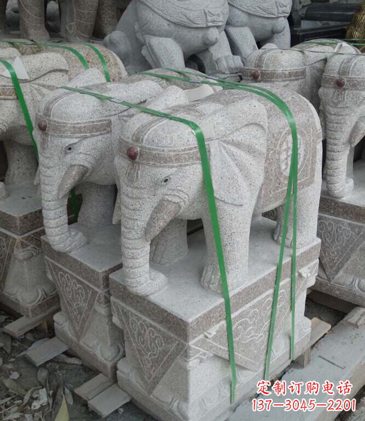 岳阳坚实可靠的大象雕塑