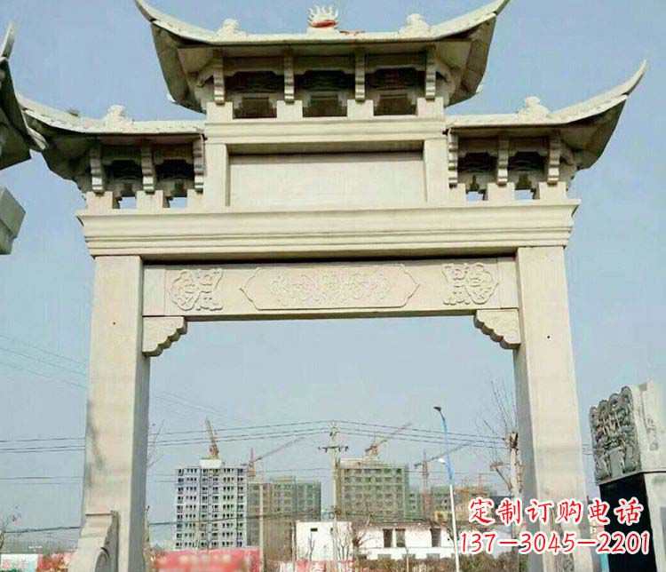 岳阳精美牌坊石雕