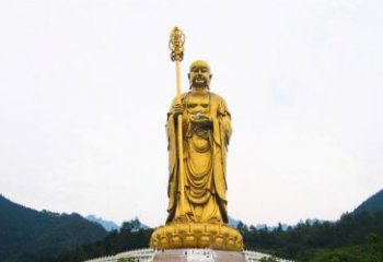 岳阳高端定制大型地藏菩萨铜雕