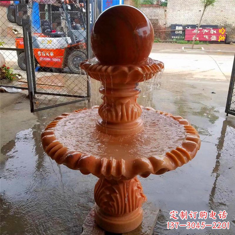 岳阳风水球石头雕塑