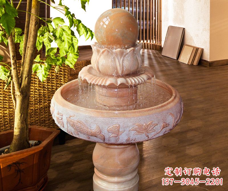 岳阳风水球石雕图片