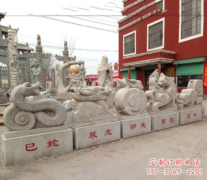 岳阳产品名称公园动物大理石雕塑