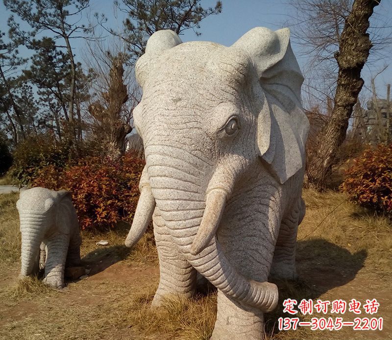 岳阳精美大象雕塑