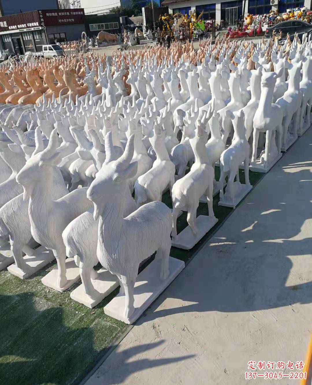 岳阳大理石羊雕塑