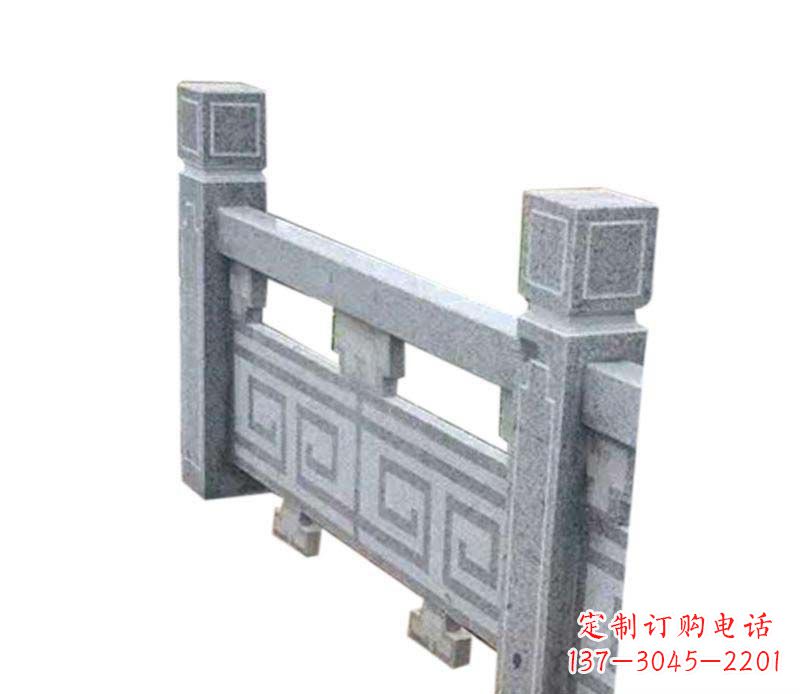 岳阳精美大理石护城河栏板雕塑