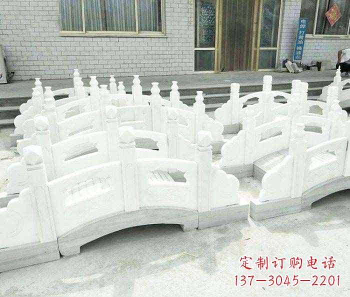 岳阳专业定制大理石拱桥雕塑