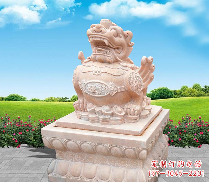 岳阳财神貔貅雕塑