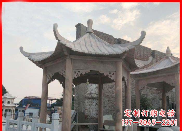 岳阳新中领雕塑凉亭雕塑