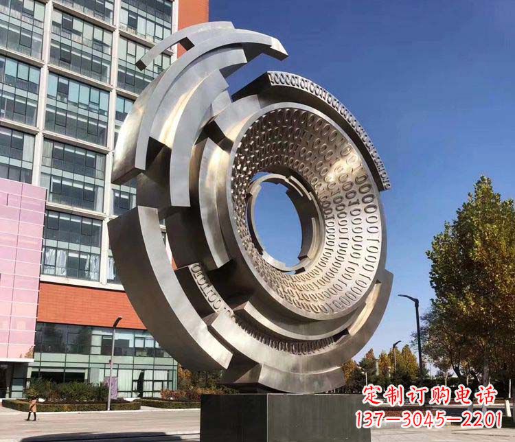 岳阳不锈钢工业齿轮雕塑