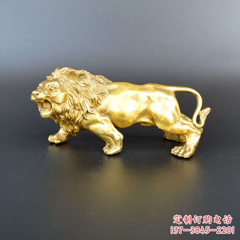 岳阳鎏金西洋狮子雕塑