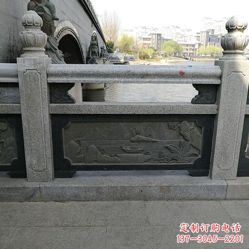 岳阳石栏板雕刻