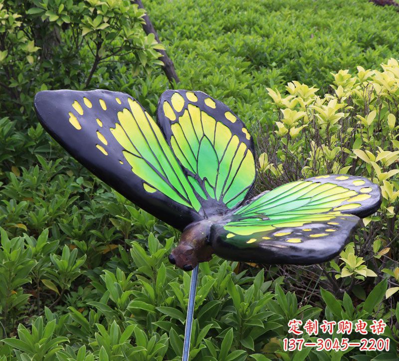 岳阳树脂仿真蝴蝶昆虫雕塑