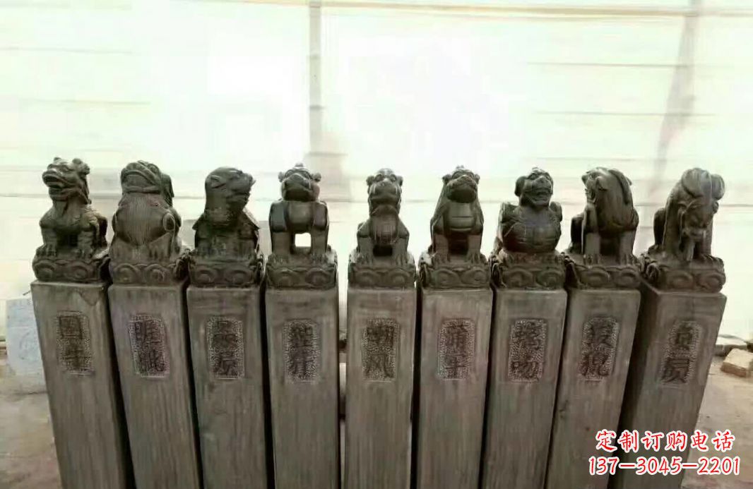 岳阳栓马桩石雕