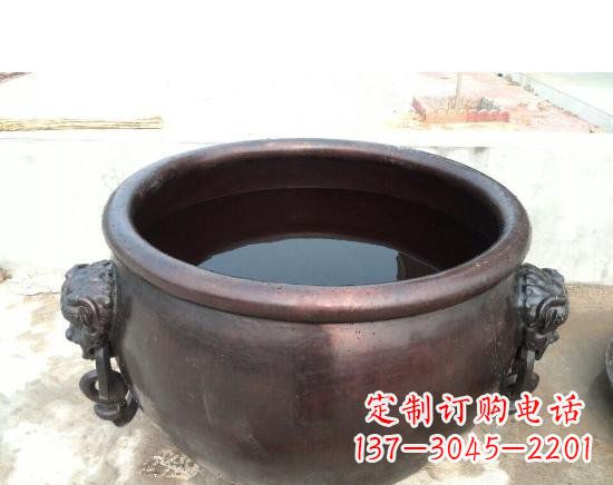 岳阳水缸寺庙铜雕