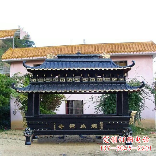岳阳寺庙宗祠香炉雕塑