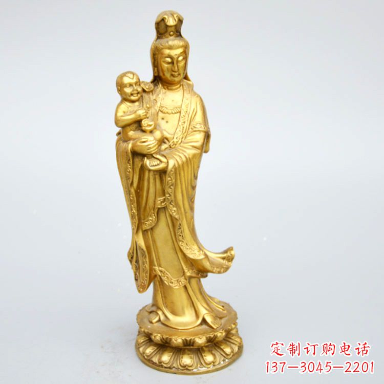 岳阳送子观音铜雕