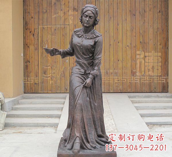 岳阳铜雕南丁格尔