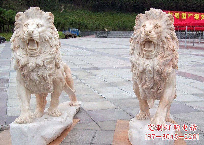 岳阳晚霞红欧式西洋狮子