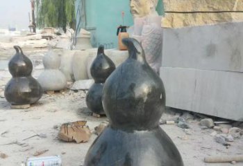 岳阳驱负能量的葫芦石雕塑