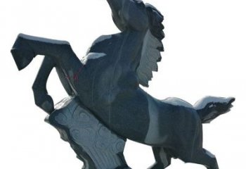 岳阳中领雕塑的高精度石质马雕塑，是由于其精美…