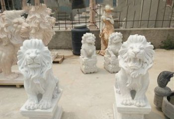 岳阳传承欧式历史的狮子雕塑