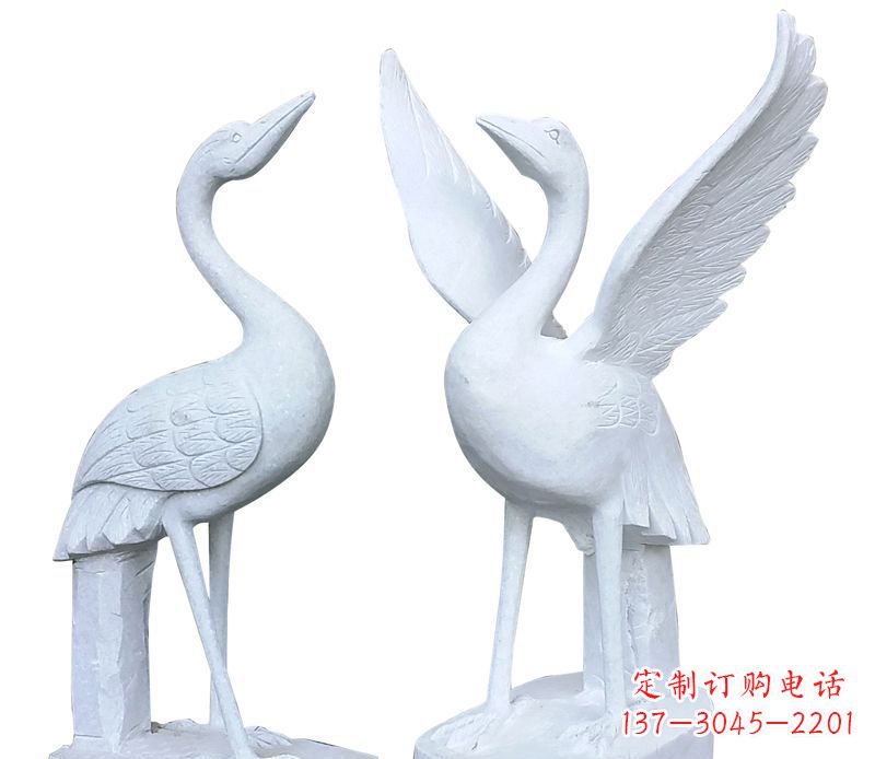 岳阳仙鹤公园动物石雕
