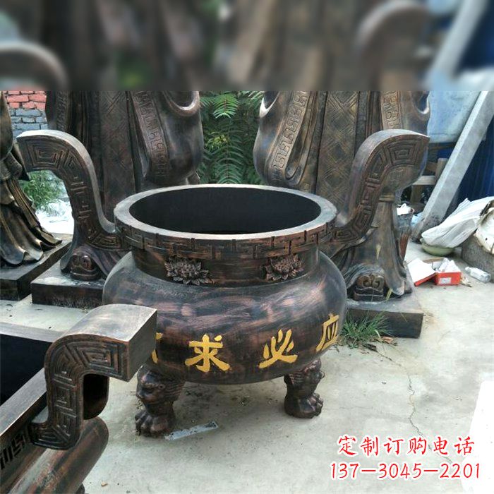 岳阳有求必应祈福铜雕香炉