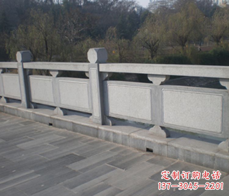岳阳园林仿古石栏板景观石雕 (7)