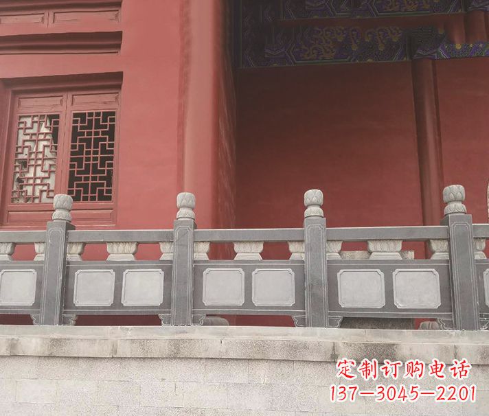 岳阳园林仿古石栏板景观石雕 (8)