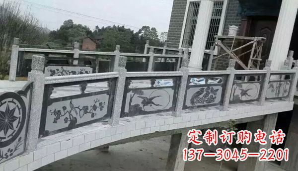 岳阳园林仿古石栏板景观石雕 (10)
